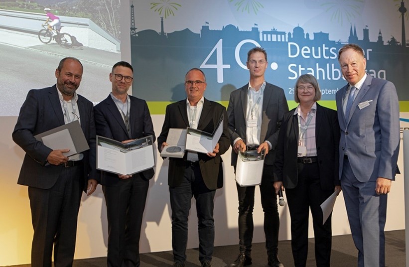 Gewinner der Verleihung des Ingenieurpreises und des Förderpreises des Deutschen Stahlbaues