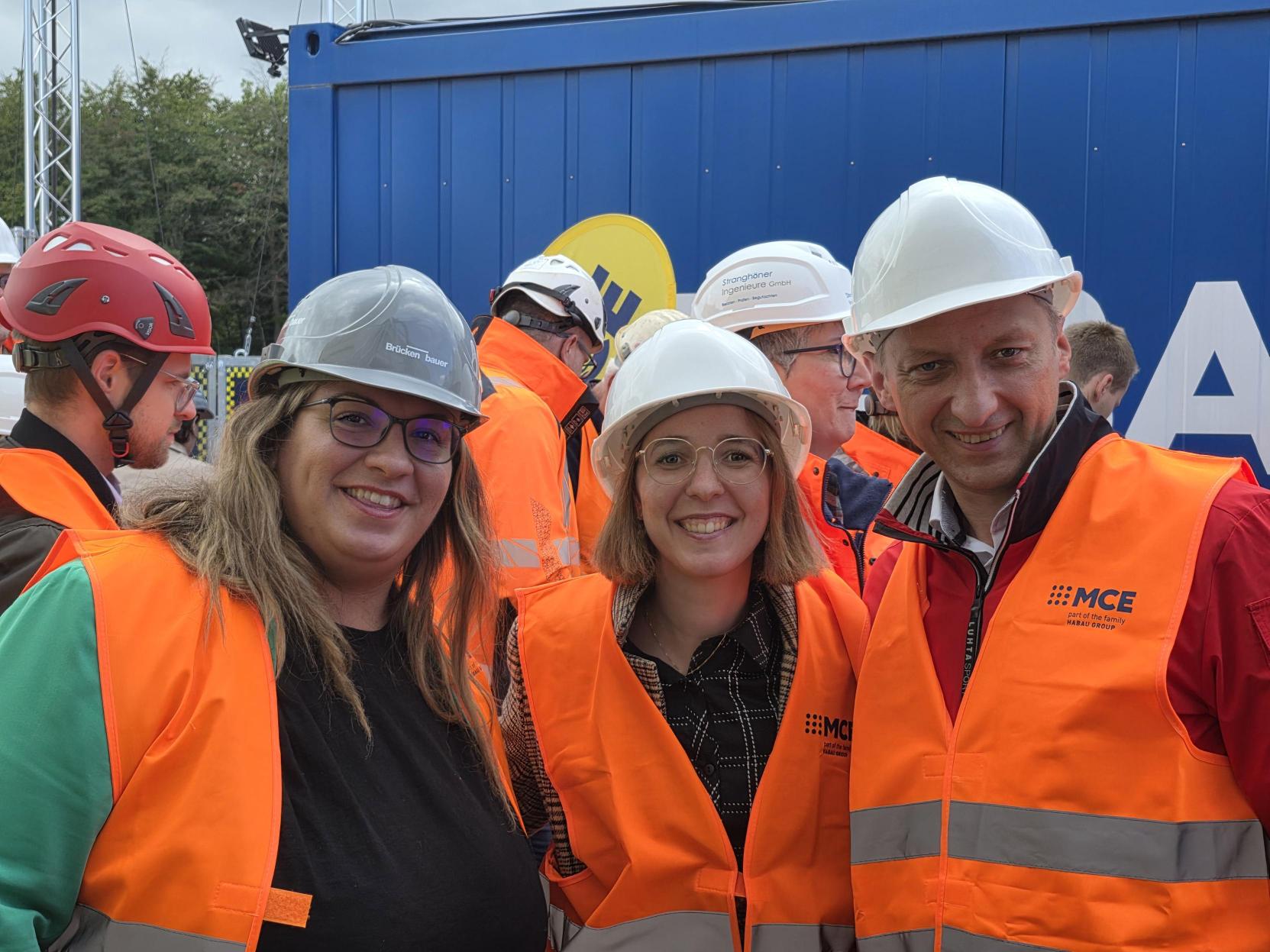 Fachtag Brückenbau Baustellenbesichtigung der A45 – Ersatzneubau Talbrücke Rahmede