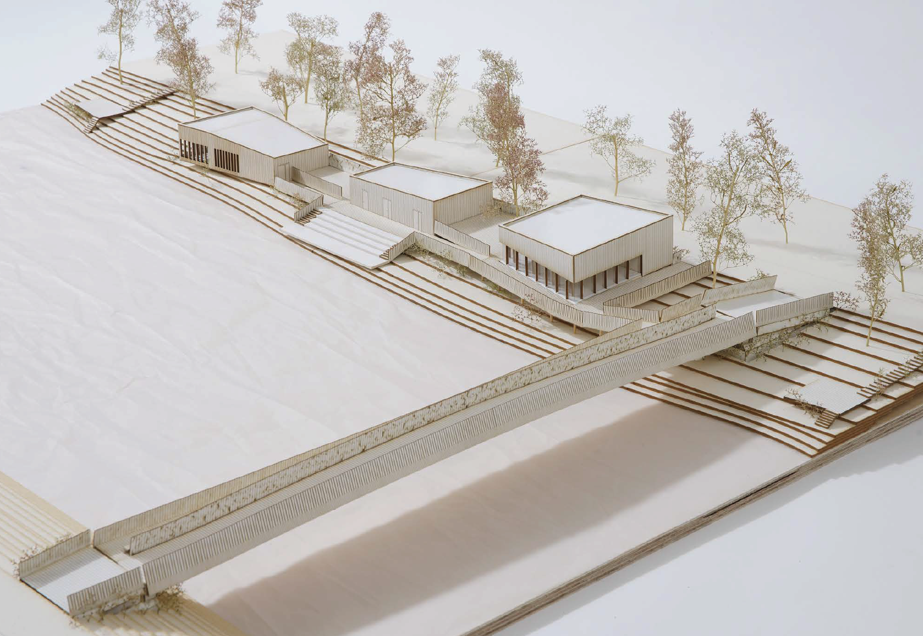 Förderpreis 2026: Preisträger Isarsteg mit Flussbad in Freising von Lojaen Shahoud