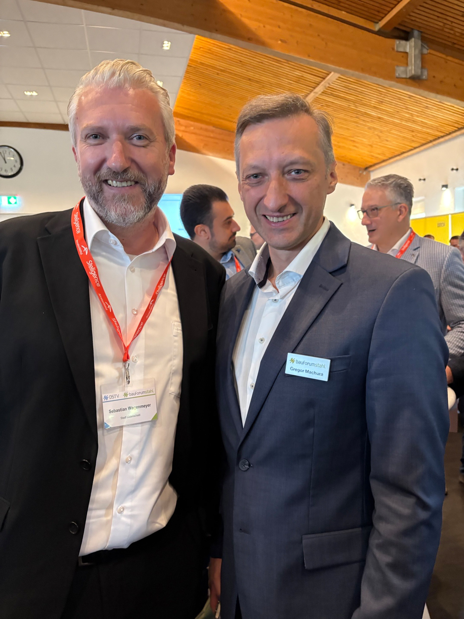 Gemeinsames Portrait von Sebastian Wagemeyer und Gregor Machura