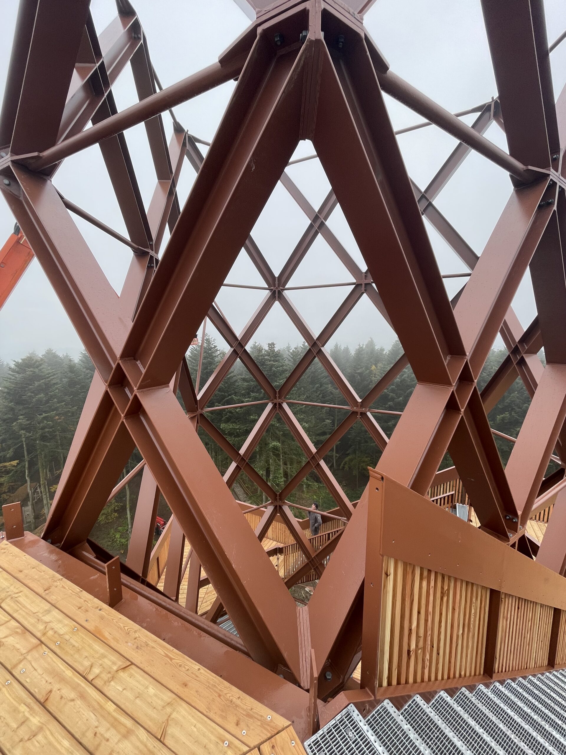 Aussichtsturm Presseck - Anerkennung Ingenieurpreis des Deutschen Stahlbaues 2026