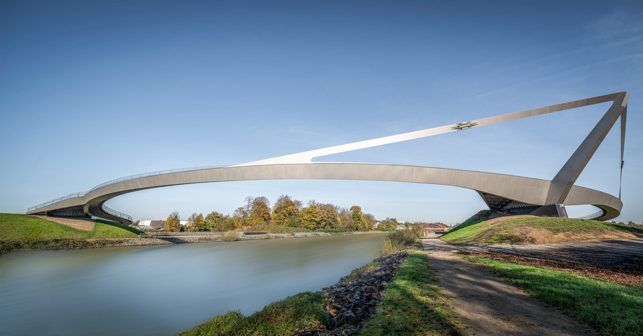Sprung über Emscher - Silver Arrow - Anerkennung Ingenieurpreis des Deutschen Stahlbaues 2026