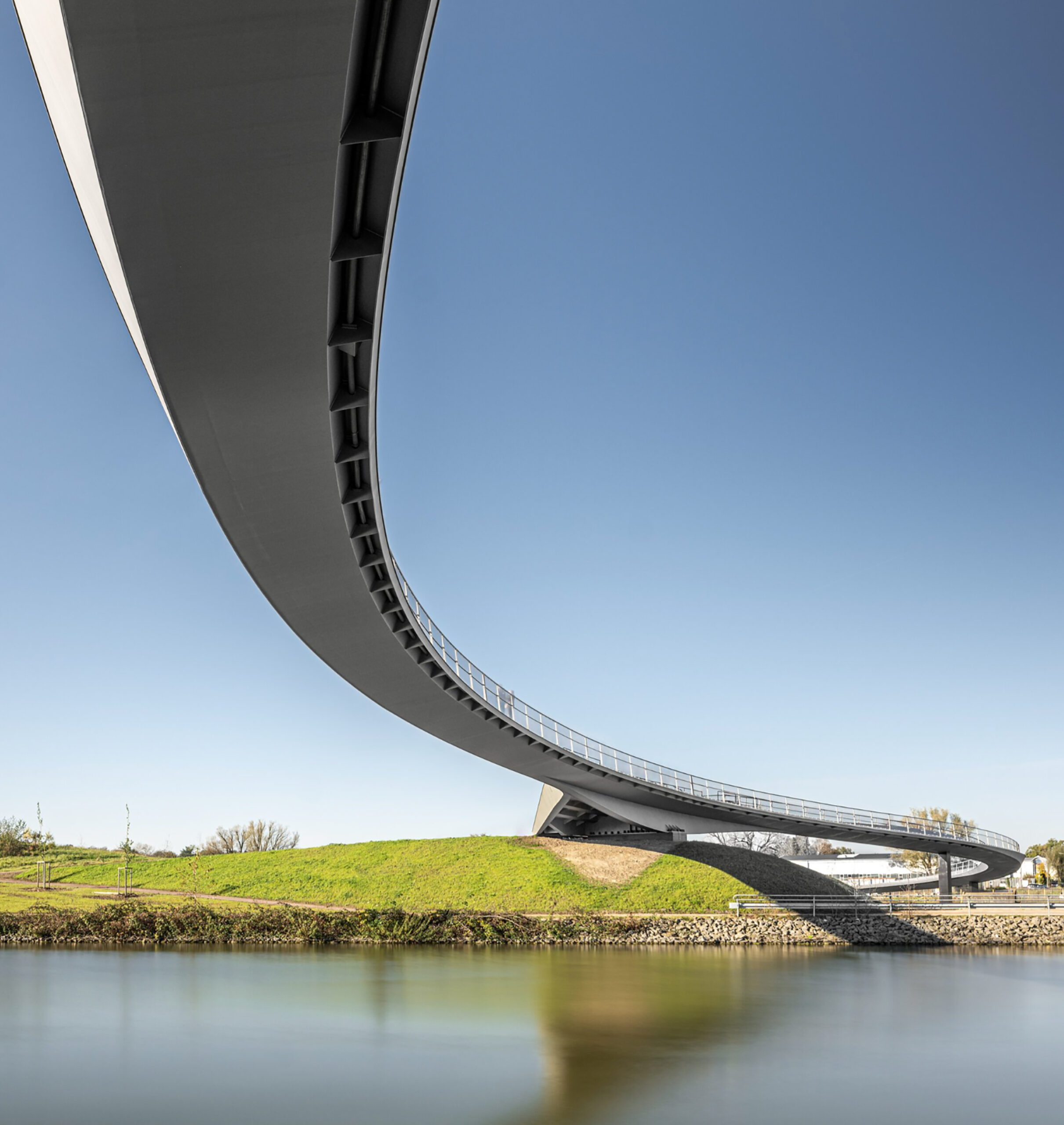 Sprung über Emscher - Silver Arrow - Anerkennung Ingenieurpreis des Deutschen Stahlbaues 2026