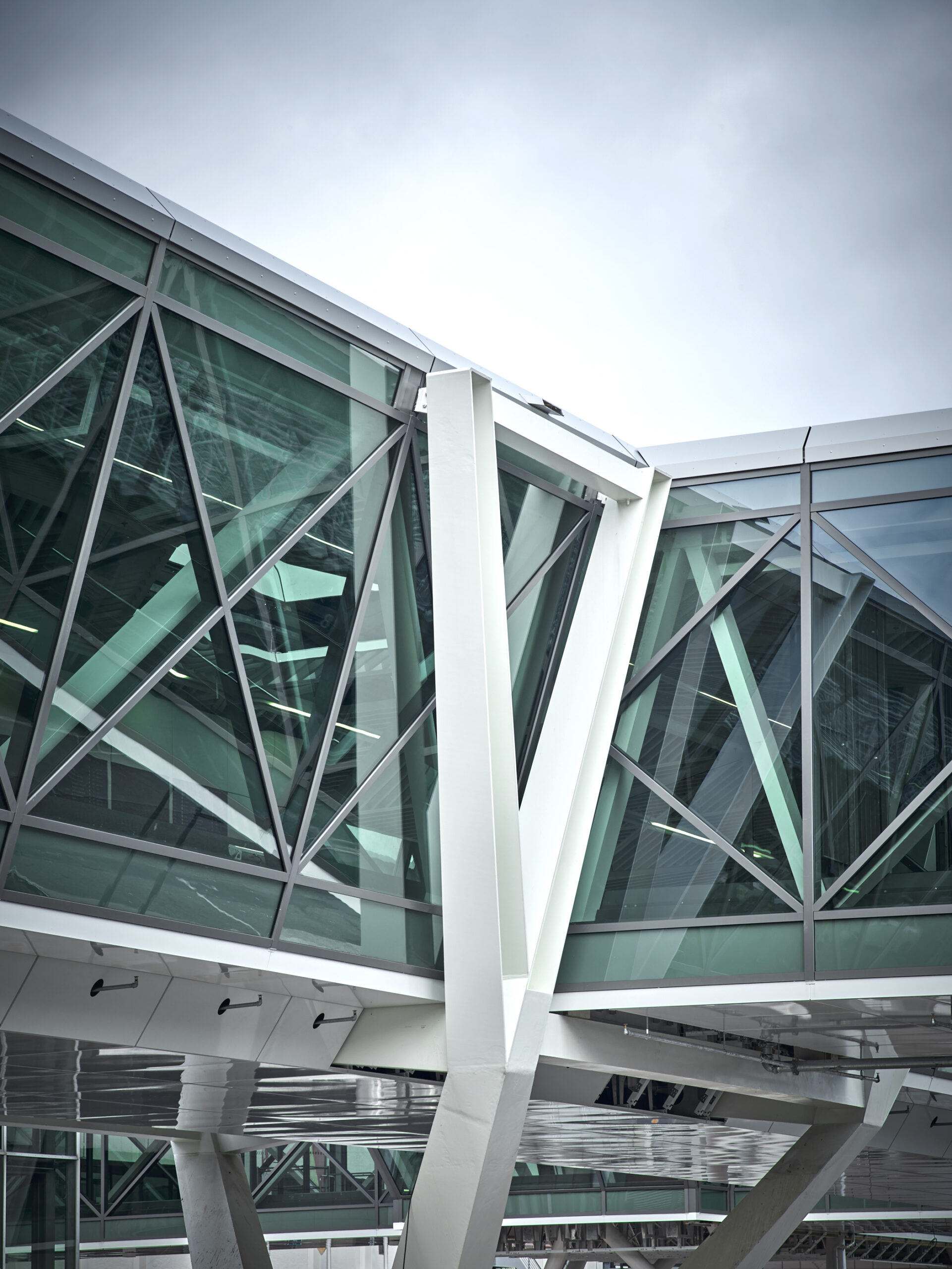Neubau PTS-Station der Sky Line-Bahn am Terminal 1, Frankfurt Airport - Anerkennung Ingenieurpreis des Deutschen Stahlbaues 2026