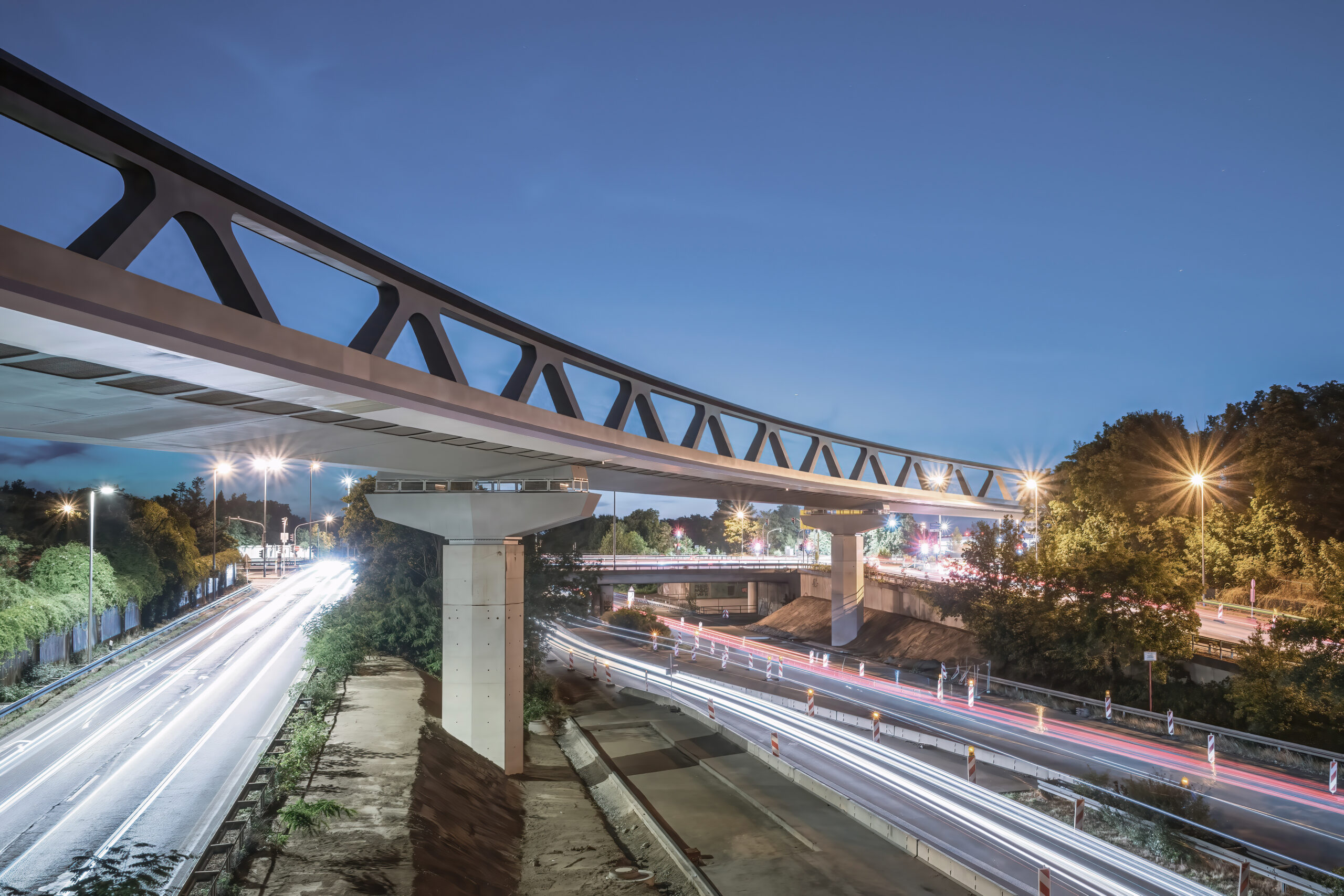 U81 Stadtbahnbrücke über den Nordstern in Düsseldorf - Anerkennung Ingenieurpreis des Deutschen Stahlbaues 2026